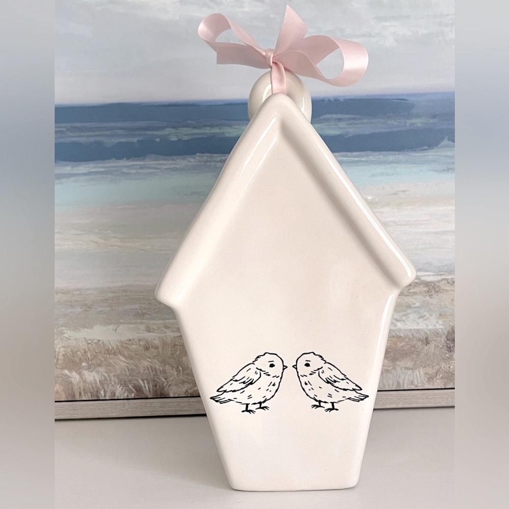 Rae Dunn LOVE Birdhouse